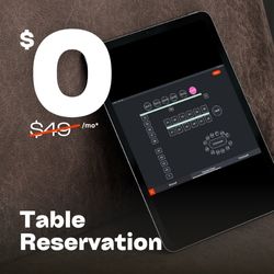 Free Table Reservation System